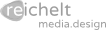 reichelt media.design Logo